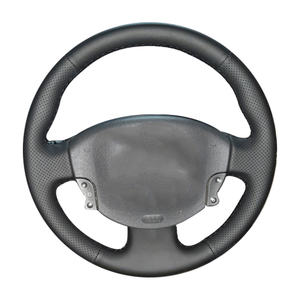 Cuero de microfibra DIY costura a <span class=keywords><strong>mano</strong></span> cubierta del volante del coche deportes para <span class=keywords><strong>Renault</strong></span> Megane <span class=keywords><strong>2</strong></span> 2003-2008 <span class=keywords><strong>Kangoo</strong></span> 2008 Scenic <span class=keywords><strong>2</strong></span> 2003-2009 - Product Image 1