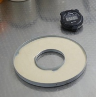 Distributeur de colle filtre à Air automatique, pour le collage de capuchons métalliques et de papier filtre