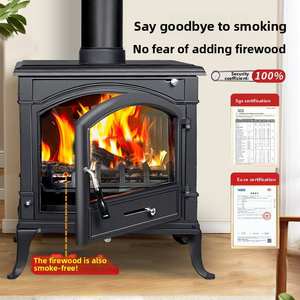 Fabrication professionnelle <span class=keywords><strong>Prix</strong></span> promotionnel <span class=keywords><strong>Cheminée</strong></span> antique murale moderne en fonte Intérieur suspendu au <span class=keywords><strong>bois</strong></span> pour villas - Product Image 2