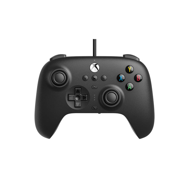 8Bitdo Ultimate Wired Controller Vibration Motor Turbo Button Six-axis Gyroscope for Series X/S/One Windows 10 11 (Black)