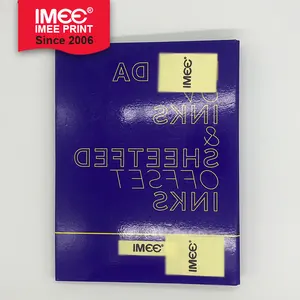 IMEE özel baskılı kağıt sert kapak 2 halka bağlayıcı klasör dosyaları koleksiyonu (fabrikada)