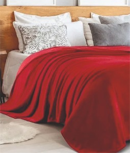 Manta de calidad de hotel no tejida Premium para todas las estaciones, ligera y transpirable para textiles para el hogar y uso de invitados/hospitales - Product Image 1