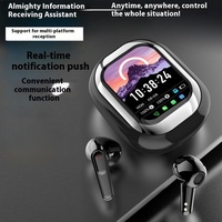 Traducteur IA SE-ONE A6S pour écouteurs V5.3, design coulissant, écran tactile, longue autonomie, puce JL, étanche IPX5, ajustement personnalisé, faible consommation