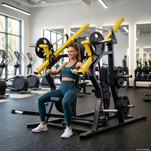 TZ FITNESS Macchina a Carico Variabile per Allenamento Isoleterale di Petto e Schiena, con Funzione di Sicurezza e Doppia Funzione, per l'Allenamento della Forza delle Braccia - Product Image 6