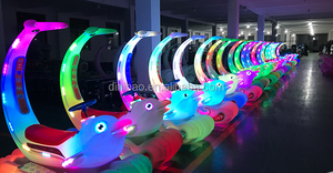 Conception attrayante Kids Amusement Dolphin Voitures à batterie pour Park Stall - Product Image 2
