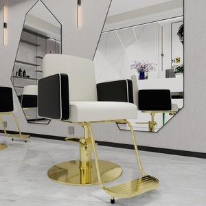 Best Selling Hair Salon Furniture Red Styling Hairdressing <strong>Chair</strong> for Barbershop