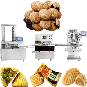 BNT-208 Fabrieksprijs Automatische Mooncake Maken Machine Mamoul Mamol Maker Maamoul Korstmachine Productielijn