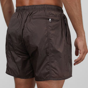 <span class=keywords><strong>Short</strong></span> en nylon <span class=keywords><strong>avec</strong></span> logo brodé personnalisé de haute qualité <span class=keywords><strong>avec</strong></span> poches zippées <span class=keywords><strong>Short</strong></span> de fitness et de gymnastique - Product Image 5