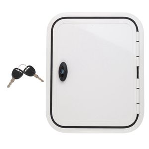 Porte de compartiment RV H500 W400mm Anti UV parfaite étanchéité coin arrondi porte de stockage de bagages <span class=keywords><strong>pour</strong></span> <span class=keywords><strong>camping</strong></span>-<span class=keywords><strong>car</strong></span> - Product Image 1