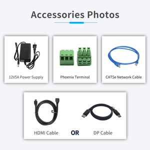 8K ตัวประมวลผลผนังวิดีโอแบบ Ultra HD และตัวควบคุมสำหรับการแสดงผลหลายหน้าจอผนัง LED/LCD ห้องควบคุมและ <span class=keywords><strong>VR</strong></span> - Product Image 6