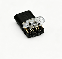 Connecteur rapide à 3 broches D3 avec couvercle transparent, borne de raccordement isolée pour connexion de câbles