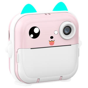 Nouvel appareil photo instantané pour enfants Q5 transfrontalier, impression thermique, mini dessin animé, écran numérique 2,0 pouces, matériau ABS, vidéo - Product Image 1