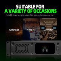 Amplificateur de puissance professionnel DF1300 haute puissance 2x1300W, garantie 1 an