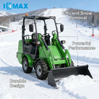 INMAX EV-10 Mini 4X4 chargeuse sur pneus électrique télescopique à quatre roues Dumper Mini pelle tondeuse à gazon pour jardin soins Core moteur pompe