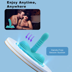 Телескопический фаллоимитатор для женщин — вибратор для точки G из пищевого силикона с 10 скоростями и водонепроницаемостью IPX7 - Product Image 4