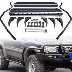 Barre Laterali <span class=keywords><strong>e</strong></span> Protezioni per Pickup con Ringhiere di Sicurezza per Nissan Patrol Y61 Hilux Ford Ranger - Product Image 2