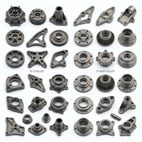 Composants en alliage de titane Ti17 Ti55511 usinés CNC OEM ODM, service d'usinage sur mesure de haute précision