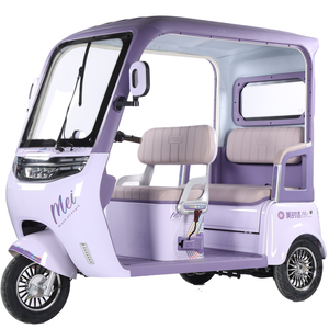 בעל הספק גבוה 48v תלת אופן חשמלי עבור הבית שימוש מסגרת פלדה משולבת מנוע מרכזי 3 הילוכים מהירות חופה הרחבה - Product Image 4