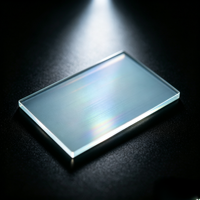 HC Optics 1064nm Fused Silica 45 °   Pelat Pembagi Sinar Polarisasi untuk Mesin Penanda Laser Serat Interferometer Pengujian Optik