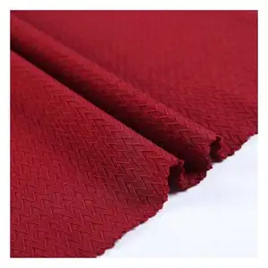 Individueller 10-Jahres-R/N/SP 240GSM einfarbiger Rohstoffgewebe spandex Nylon rayon Jacquard kleid Stoff Textil für Bekleidung