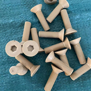สกรูหัวหกเหลี่ยมแบบฝัง M12 ความยาว 45 มม. ทนความร้อนสูง เกรดอุตสาหกรรม - Product Image 2