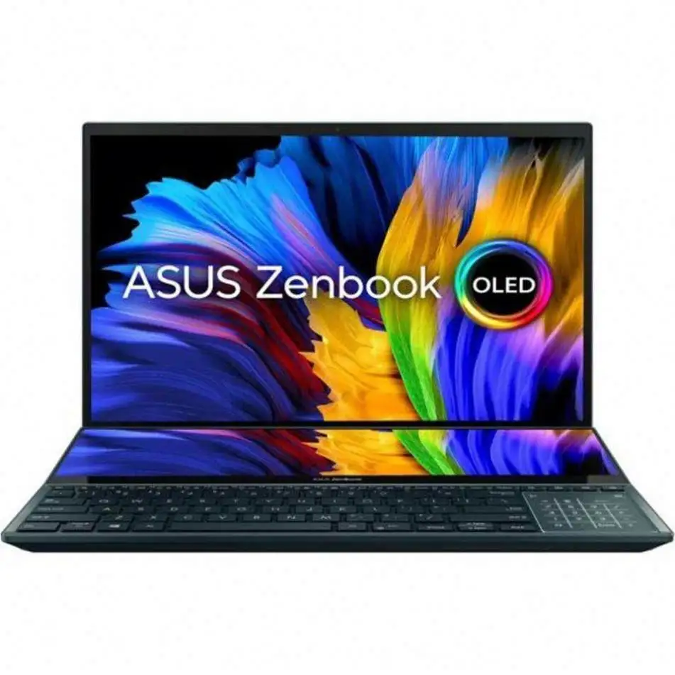 ใหม่ 2024 ขายสําหรับ-ASUS ZenBook Pro Duo 15 OLEDแล็ปท็อป12th Gen Intel Core i9-12900H 4K OLED 64GB RAM GeForce RTX 3060
