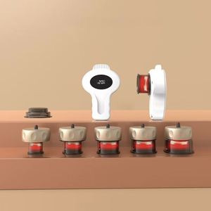 Scpanda Masseur intelligent 5-en-1 pour thérapie par ventouses, avec lumière rouge et bleue, infrarouge, physiothérapie, soulagement ciblé de la douleur et aspiration corporelle - Product Image 5