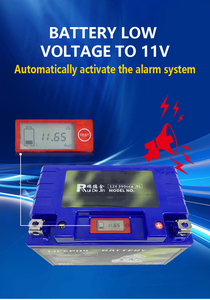 2AH 1.7AH 12V 12.8V 8AH 6AH แบตเตอรี่สำหรับสตาร์ทรถจักรยานยนต์ลิเธียมเหล็กฟอสเฟตในตัว BMS - Product Image 6