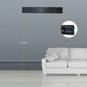 Thiết kế hiện đại ngoài trời rộng bức xạ ấm Đen 3200 Watt treo Hồng Ngoại Điện nhanh nóng cho nhà kính - Product Image 3