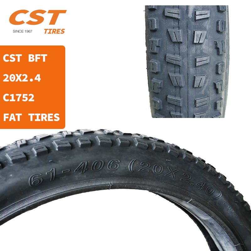 C S T BFT 61-406 Fat Bike Tire - Durable 20X2.4 Snow Tire