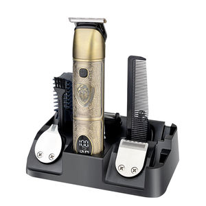 Recortadora Corporal Multifuncional Recargable por USB con Cuerpo de Metal, Kit de Aseo Masculino para Recortar Barba y Cabello - Product Image 1