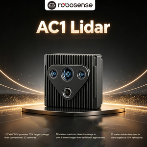 กล้องแอคชั่น AC1 พร้อม LiDAR ระยะไกล 70 เมตร 120 ° x60 °   เซ็นเซอร์วัดระยะ AI FOV พร้อม RGB และ IMU ในตัว สำหรับหุ่นยนต์ SLAM และการมองเห็น - Product Image 1