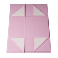 Boîte Cadeau Pliante Exquise avec Logo Personnalisable, Faible MOQ. Boîtes en Carton Magnétiques pour Épingles à Revers