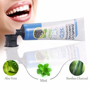 Dentifrice au charbon <span class=keywords><strong>de</strong></span> bambou, saveur à <span class=keywords><strong>la</strong></span> menthe, actif, nettoyage, organique, élimine <span class=keywords><strong>la</strong></span> <span class=keywords><strong>mauvaise</strong></span> <span class=keywords><strong>haleine</strong></span>, dispensateur <span class=keywords><strong>de</strong></span> dentifrice <span class=keywords><strong>de</strong></span> voyage - Product Image 2