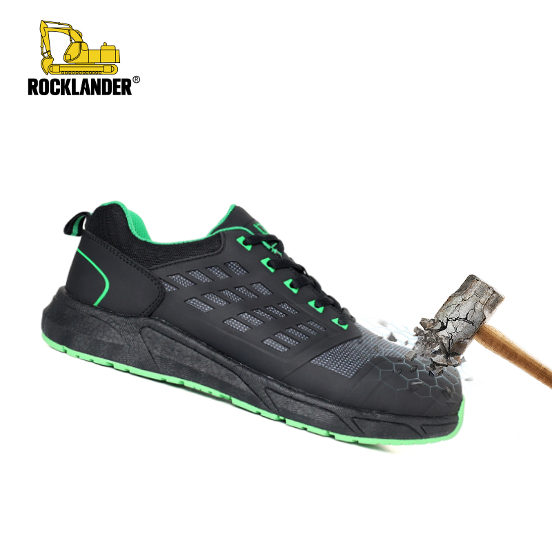 Rocklander Brand Safety Shoes Durable Waterproof