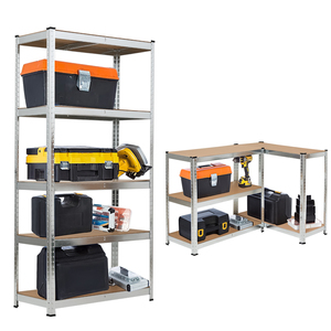 KCT60 5 Layers <strong>Storage</strong> <strong>Shelving</strong> Unit175kg Per Shelf Metal <strong>Storage</strong> Shelf with <strong>Wood</strong> Industrial Style - Product Image 5