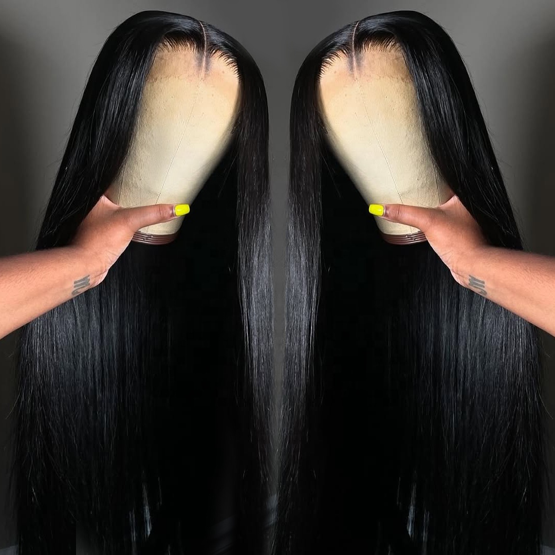 Straight wig