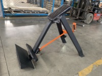 Máquina de entrenamiento con carga de placas para gimnasio comercial, fabricada en China, para uso doméstico, con barra en T y nivel de inclinación ajustable.