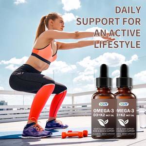 Gouttes <span class=keywords><strong>de</strong></span> vitamine D3 K2 OEM avec <span class=keywords><strong>huile</strong></span> <span class=keywords><strong>de</strong></span> noix <span class=keywords><strong>de</strong></span> <span class=keywords><strong>coco</strong></span> pour les os adultes et les niveaux d'énergie - Product Image 2