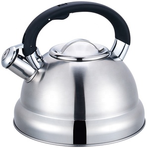 Bouilloire à thé moderne en acier inoxydable d'une capacité de 1 à 3 litres pour cuisinière ou induction à usage domestique - Product Image 4