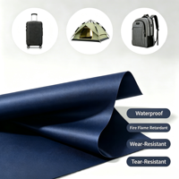 Tissu Oxford imperméable enduit de PVC 100% polyester pour tente de camping en plein air