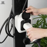 Station de recharge pour véhicules électriques WISSENERGY Type 2, nouveau socle en aluminium, poteau de recharge, support avec fixation pour chargeur de véhicule électrique