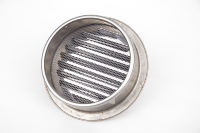 Grille d'évacuation moderne en acier inoxydable, étanche, pour conduits de ventilation, idéale pour l'entrée de climatiseur extérieur d'entrepôt - Vente chaude