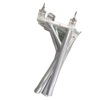 Support de fixation en forme de griffe d'aigle en alliage d'aluminium pour éclairage de scène, accessoires pour poteaux latéraux de treillis, présentoirs en treillis d'aluminium