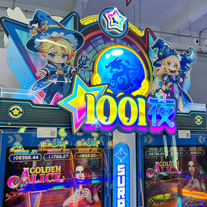 Machine d'arcade Golden Alice dernière génération, écran double 32 pouces, jeu multijoueur, équipement de jeu, conception de jeu originale, <span class=keywords><strong>service</strong></span> de fabrication OEM - Product Image 2