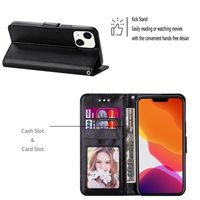 Étui de téléphone portable en cuir PU pour iphone 13, étui portefeuille de luxe pour iPhone 11 12 13 14 Pro
