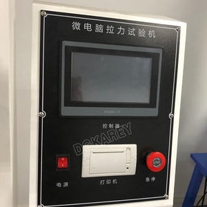 <span class=keywords><strong>10kN</strong></span> Textilprüfgerät Testausrüstung für Stoff, Kohlefaser, Gurtband Zugfestigkeitsprüfmaschine - Product Image 4