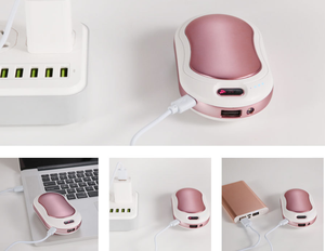 Mini linterna LED <span class=keywords><strong>el</strong></span>éctrica de bolsillo para invierno, recargable, 10000mah, USB, calentador de manos - Product Image 6