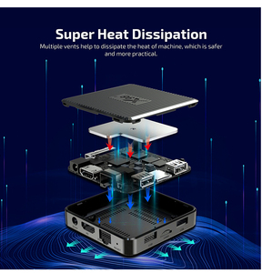 Nouvelle Box TV X98 S500 Amlogic S905 Y4 4K Quad Core Double Wifi Lecteur Multimédia Android 11 <span class=keywords><strong>X98Q</strong></span> - Product Image 4