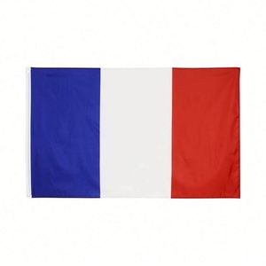 ธงชาติฝรั่งเศส พิมพ์ลายโพลีเอสเตอร์ ขนาด 3x5 ฟุต ขายส่ง สีน้ำเงิน ขาว แดง - Product Image 1